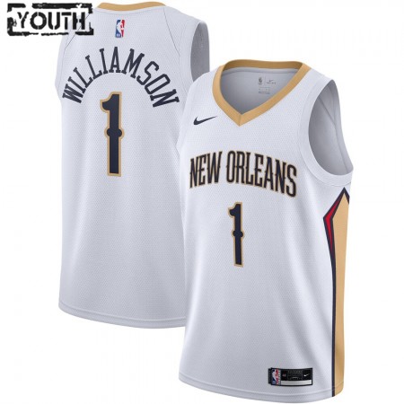 Kinder NBA New Orleans Pelicans Trikot Zion Williamson 1 Nike 2020-2021 Association Edition Swingman